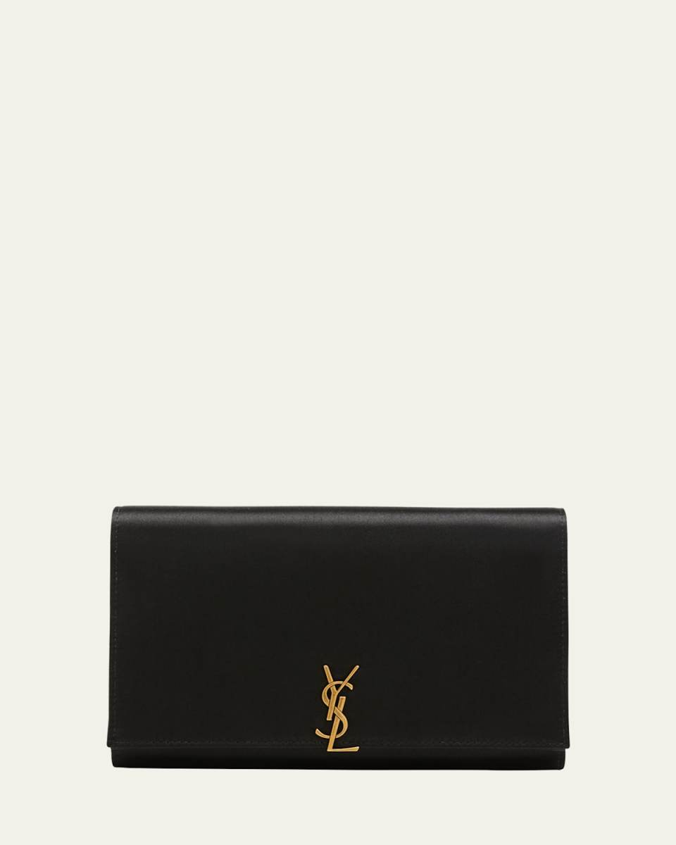 Mono YSL Satin Wallet on Chain